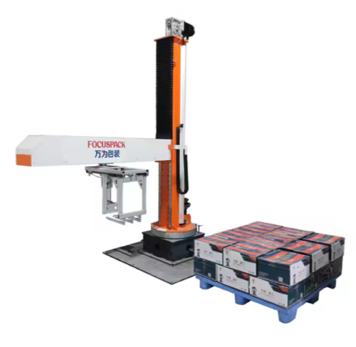 Robot arm xếp thùng carton